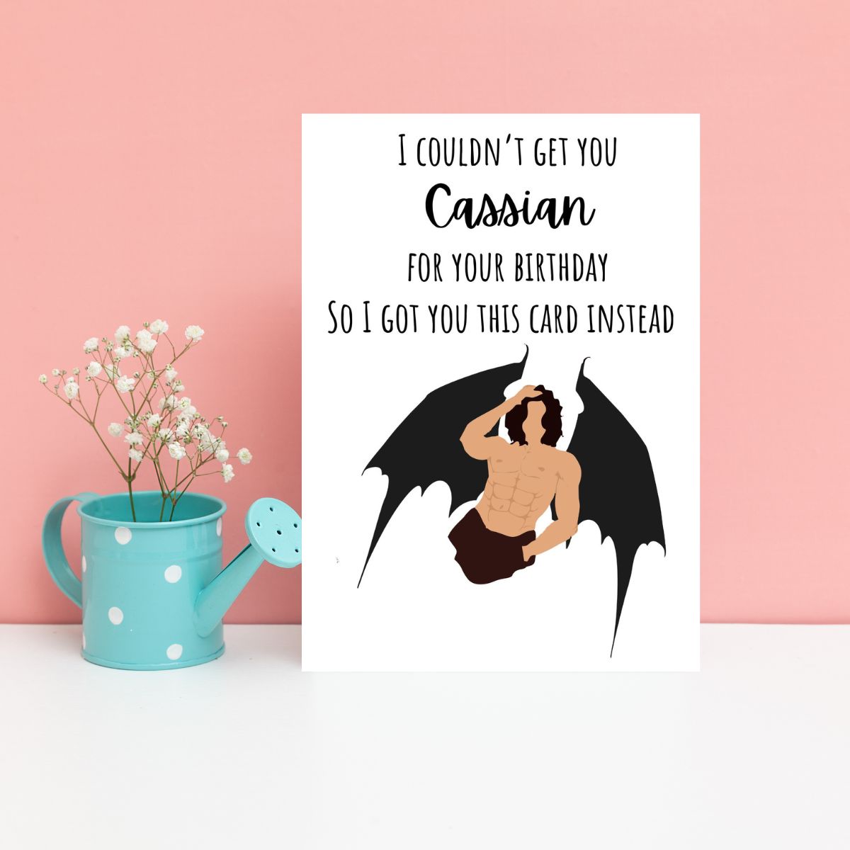 Cassian Birthday Greeting Card, A Court of Thorns and Roses Birthday Card, Bookish birthday Card, Booktok Birthday Card for Her