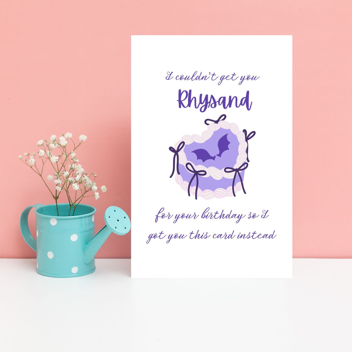 Rhysand Birthday Card