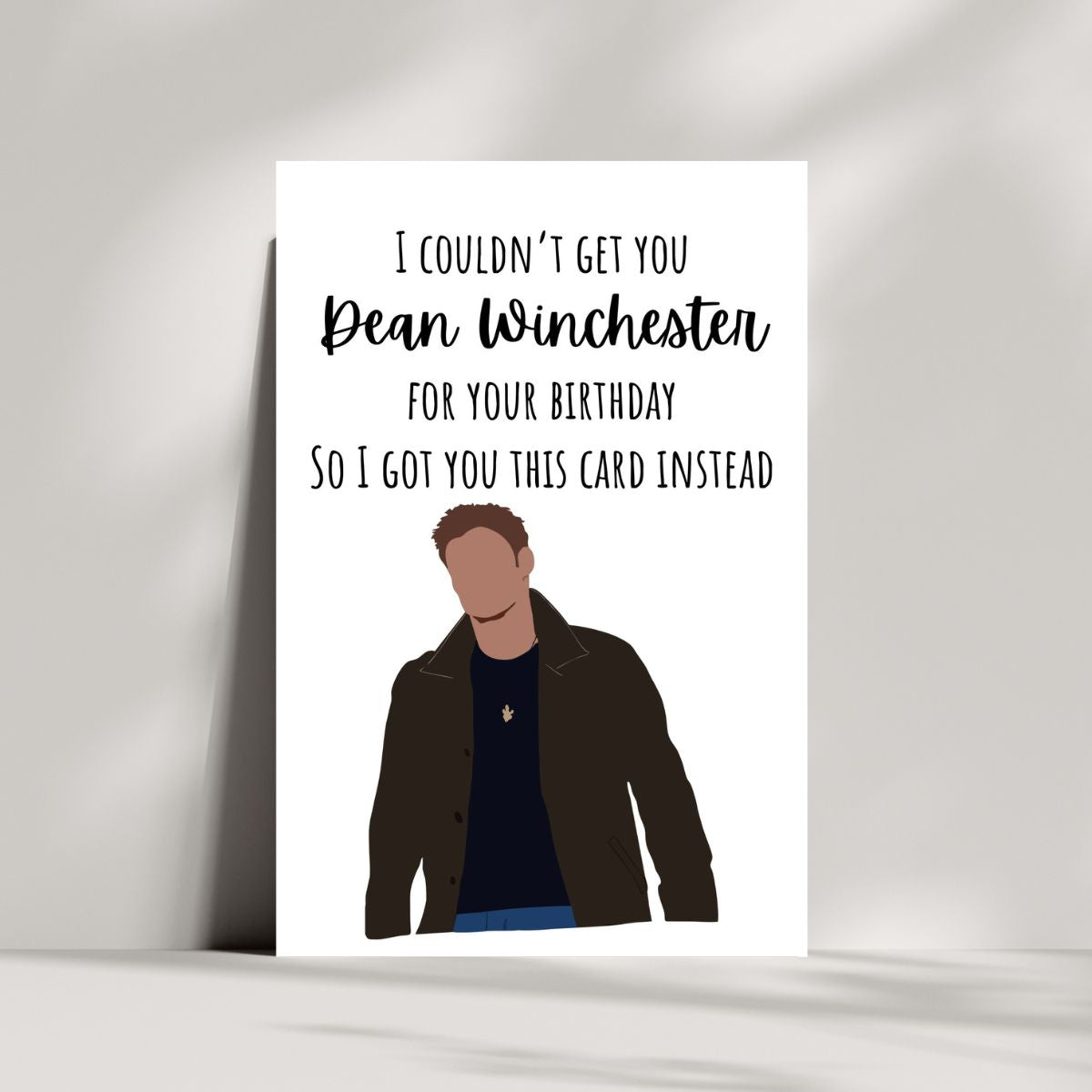 Funny Dean Birthday Card