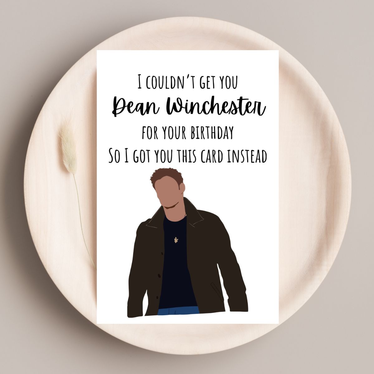 Funny Dean Birthday Card