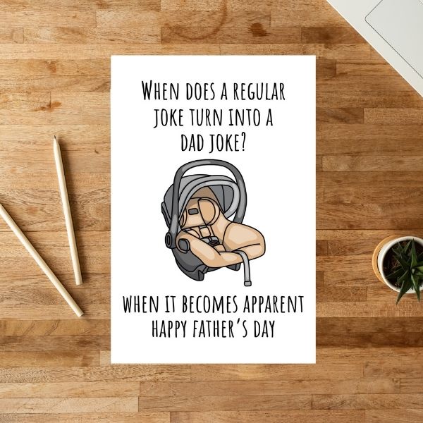 Father's Day Card For New Dad