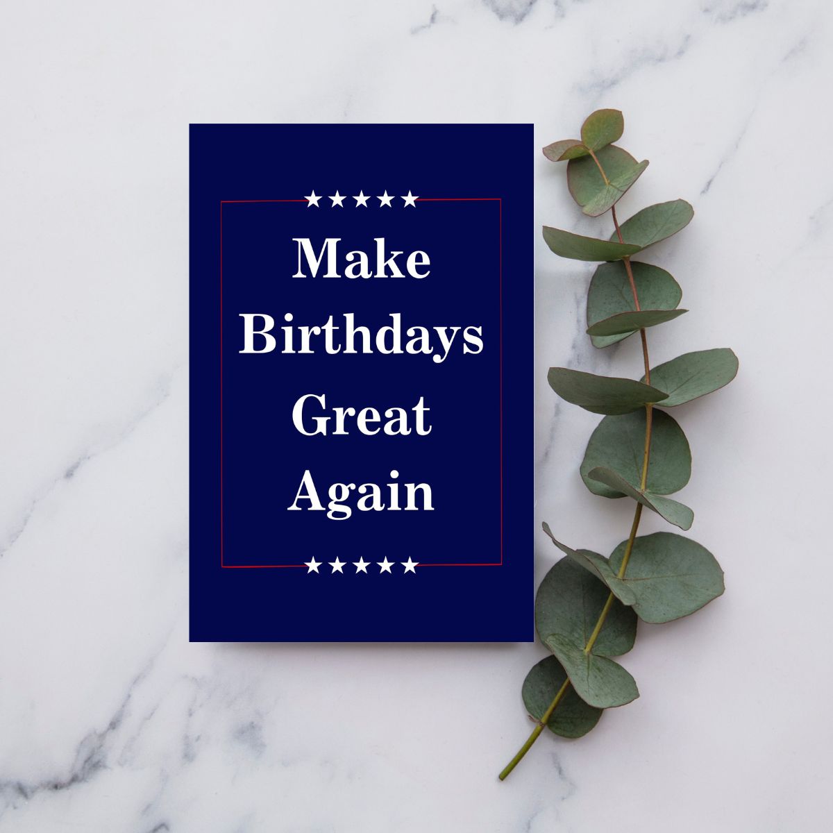 Funny Birthday Card 😂 | Make Birthdays Great Again – Hilarious Political Card