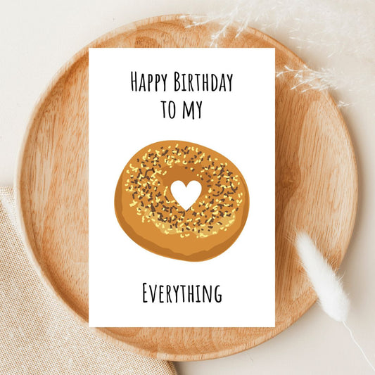 Funny Birthday Card ๐ | Happy Birthday to My Everything (Even When You're Annoying)