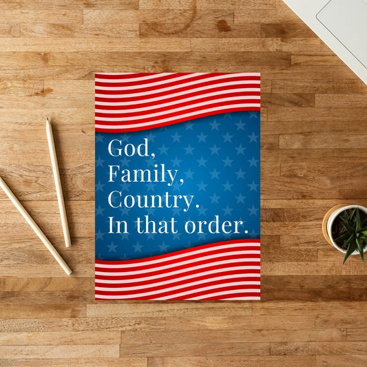 Charlie Kirk Quote Greeting Card