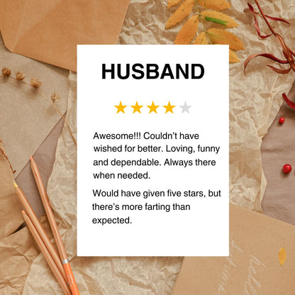 Funny Printable Card for Husband, Valentine's Day Card, Birthday Anniversary Card, Humorous Printable Download, Card for Husband