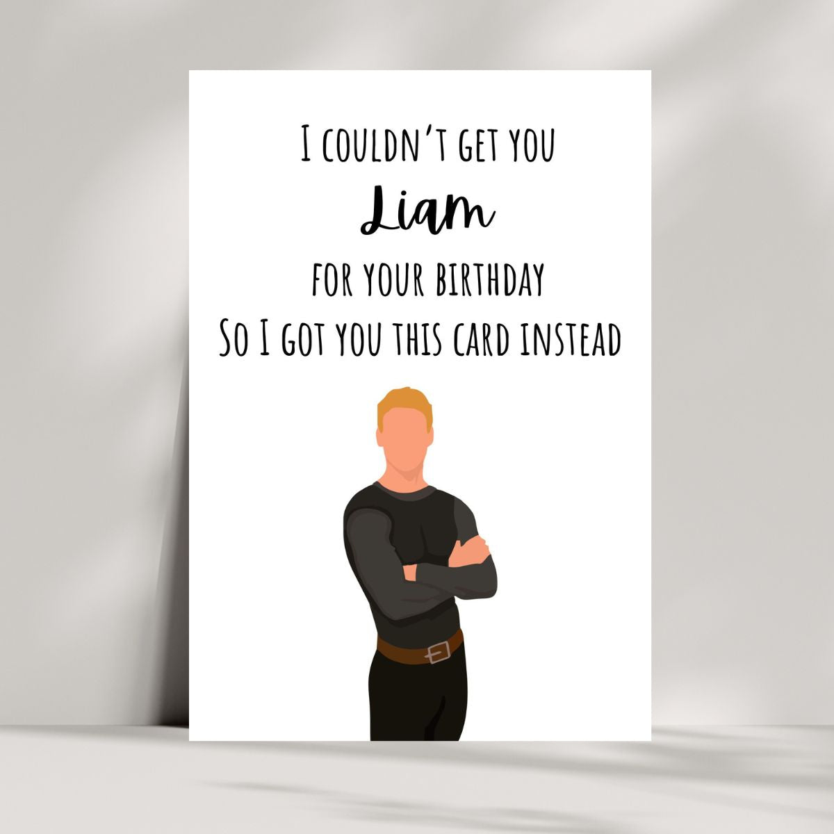 Liam Mairi Birthday Card 🐲 | For the Person You’d Cross the Veil For – Fourth Wing Inspired