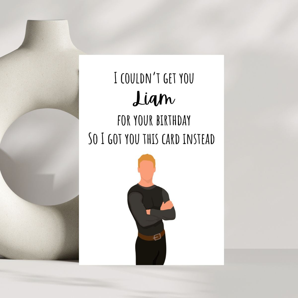 Liam Mairi Birthday Card 🐲 | For the Person You’d Cross the Veil For – Fourth Wing Inspired