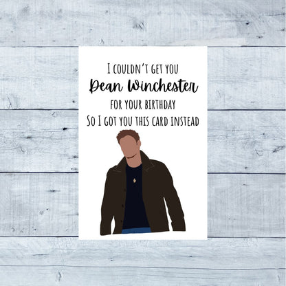 Funny Dean Birthday Card