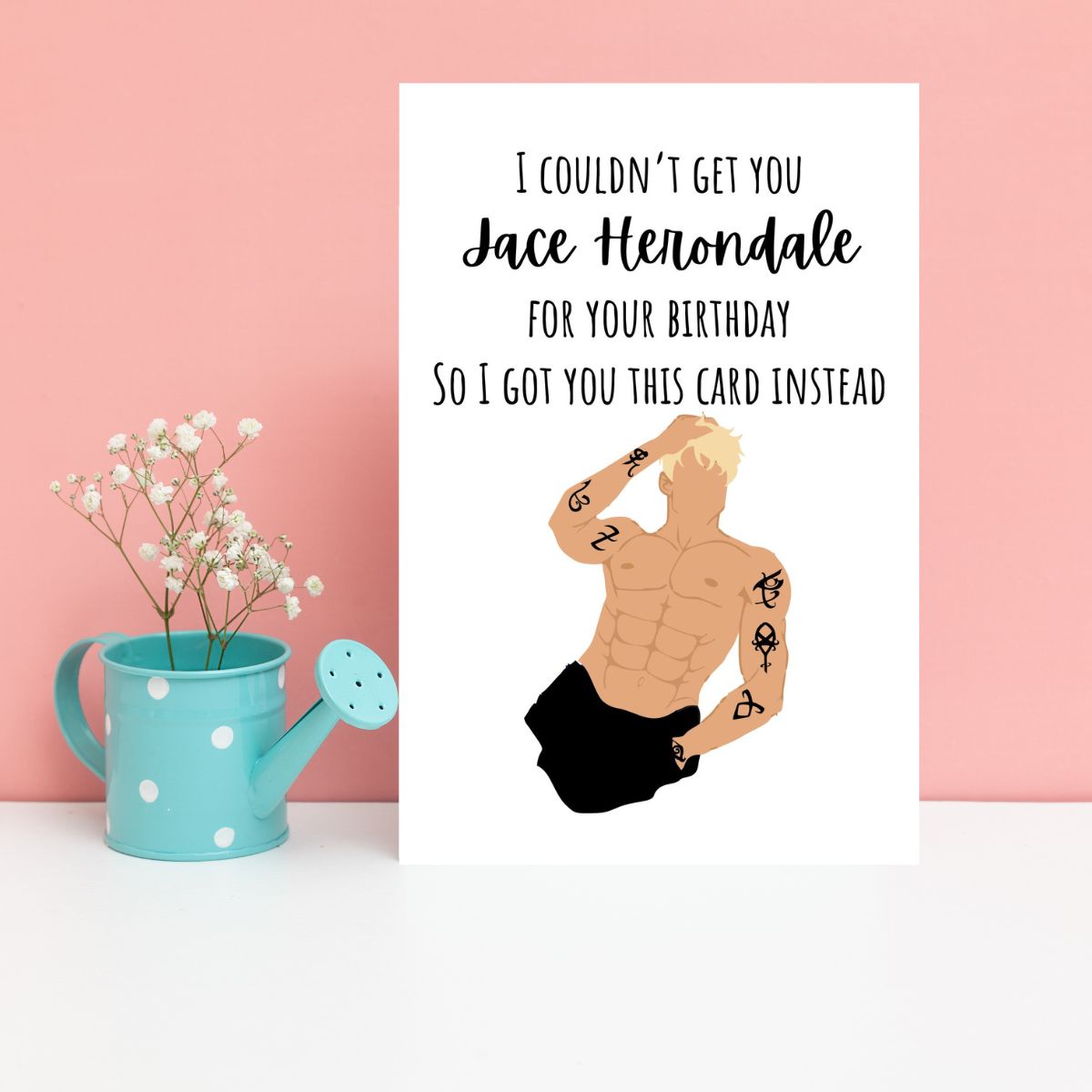 Jace Herondale Birthday Card 🔥 | Mortal Instruments-Inspired Sass & Shadowhunter Snark!