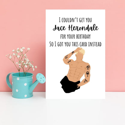 Jace Herondale Birthday Card 🔥 | Mortal Instruments-Inspired Sass & Shadowhunter Snark!