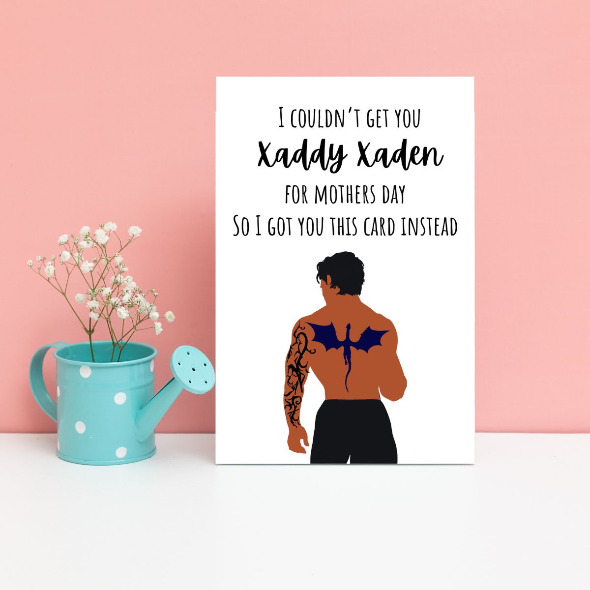 Printable Xaden Riorson Mother's Day Greeting Card, Fourth Wing Mother's Day Card