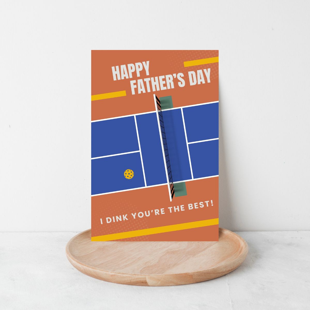 Pickleball Father's Day greeting Card, Father's Day Greeting Card, Cute Card for Dad