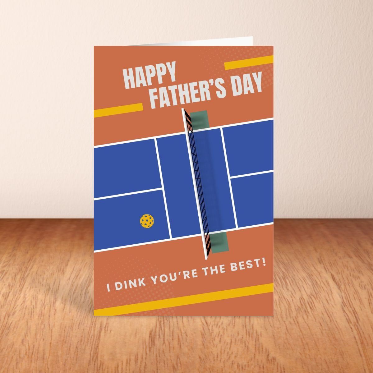 Pickleball Father's Day greeting Card, Father's Day Greeting Card, Cute Card for Dad