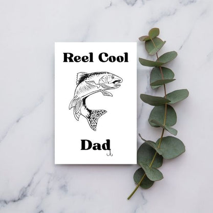 Funny Fishing Father’s Day Card 🎣 | You’re a Reel Cool Dad!