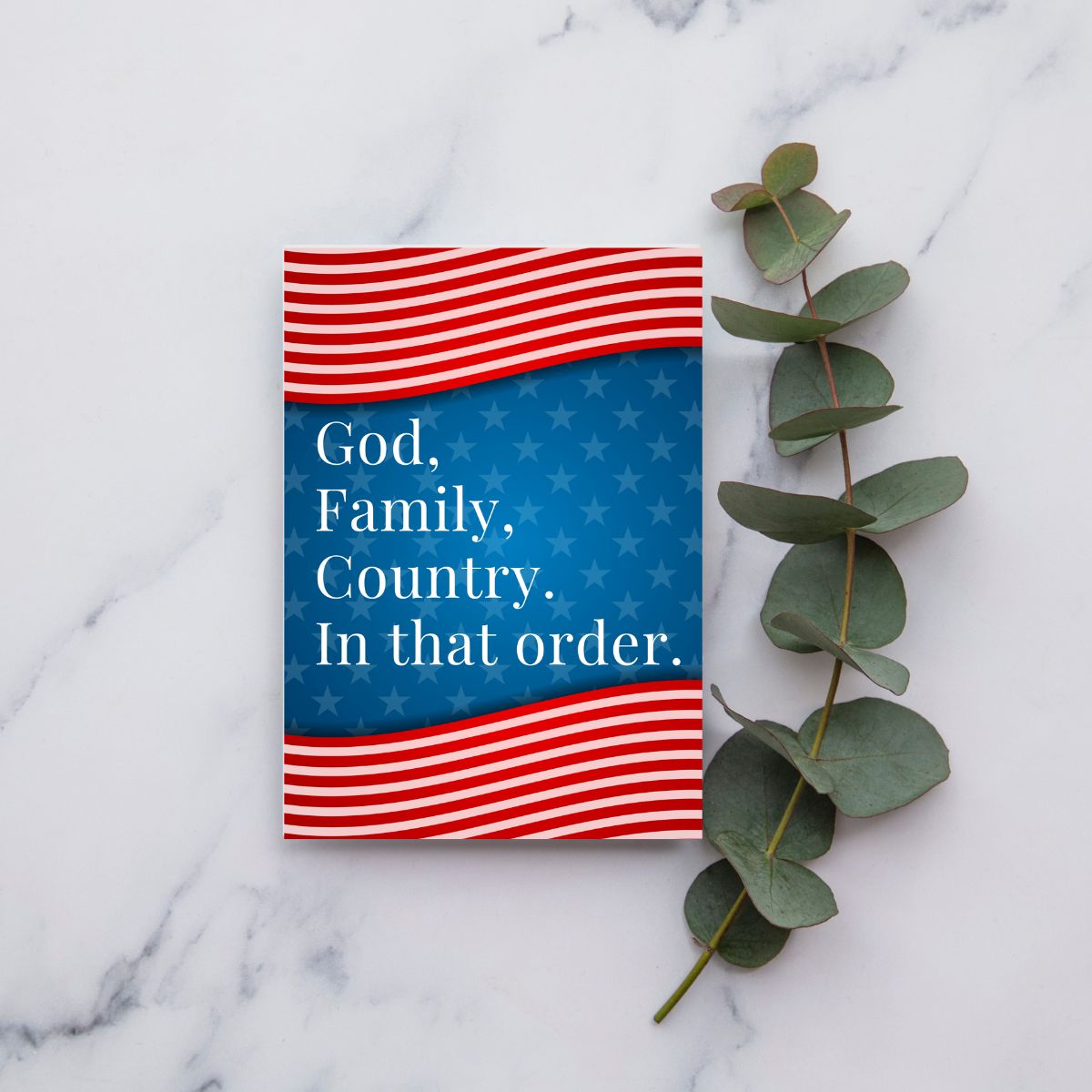 Charlie Kirk Quote Greeting Card