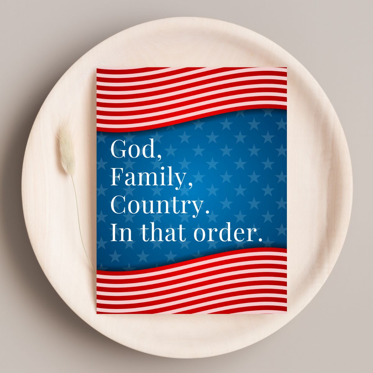 Charlie Kirk Quote Greeting Card