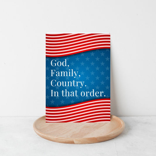 Charlie Kirk Quote Greeting Card